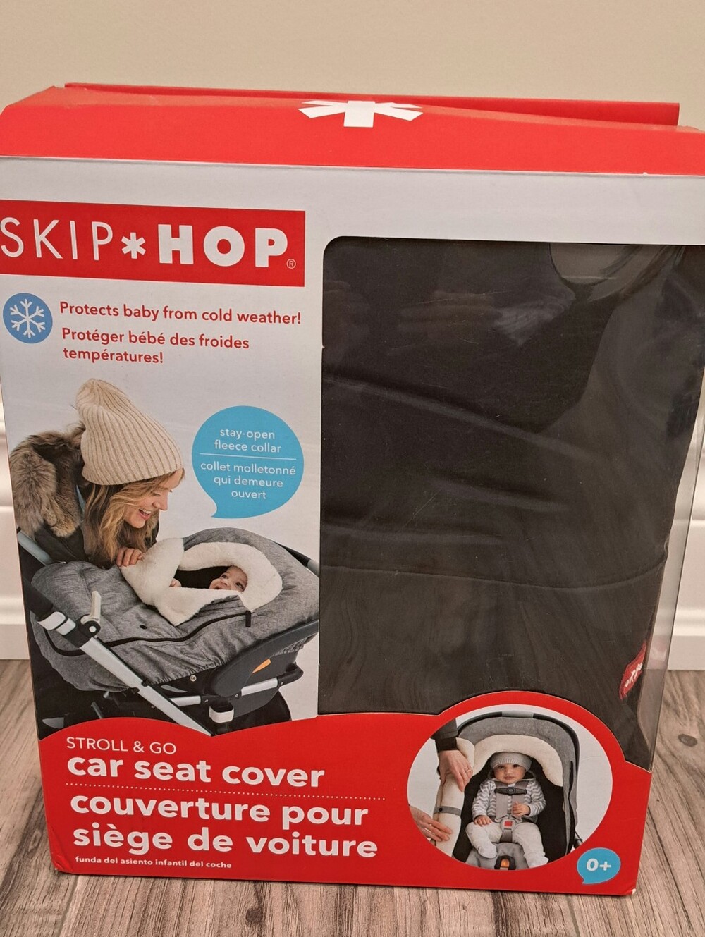 Skip Hop Baby Car Sear Cover - Windproof And Water Repellent Outer Shell